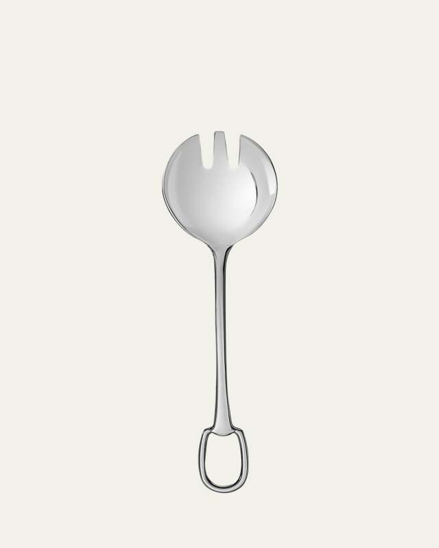 Attelage Silver-Plated Salad Serving Fork